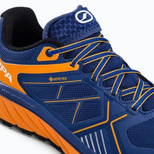 SCARPA Spin Infinity GTX pánské běžecké boty navy blue-orange 33075-201/2