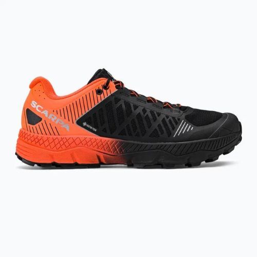 Pánské běžecké boty SCARPA Spin Ultra black/orange GTX 33072-200/1