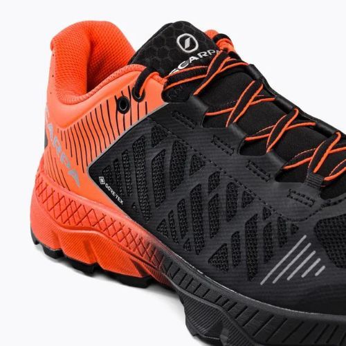 Pánské běžecké boty SCARPA Spin Ultra black/orange GTX 33072-200/1