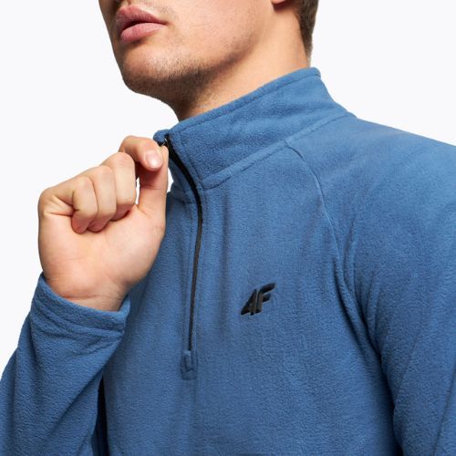 Lyžařská vesta pánská 4F modrá H4Z22-BIMP010