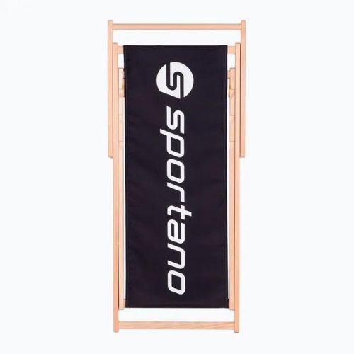 Zahradní polohovací lehátko Sportano LSR01310 černé SSB001