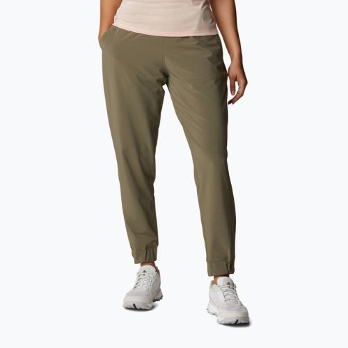 Columbia Pleasant Creek Warm Jogger hnědé dámské trekové kalhoty 1960113