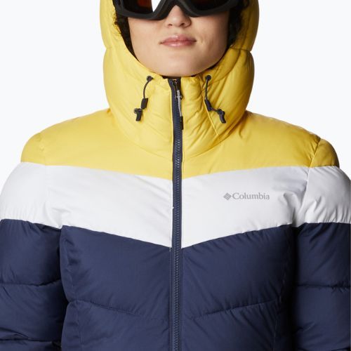 Dámská lyžařská bunda Columbia Abbott Peak Insulated navy blue and yellow 1909971