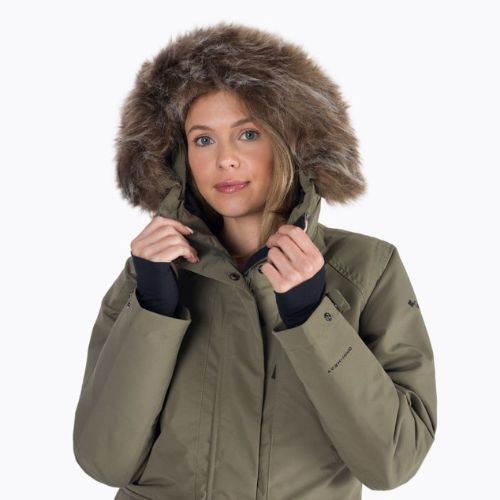 Dámská péřová bunda Columbia Little Si Insulated Parka zelená 1957693