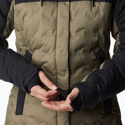 Columbia dámská péřová bunda Mountain Croo II Mid Down hnědá 2007811