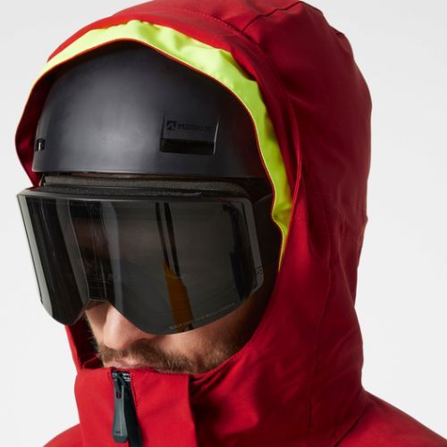 Pánská lyžařská bunda Helly Hansen Alpha 3.0 červená 65551_162