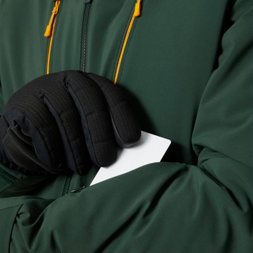 Pánská lyžařská bunda Helly Hansen Alpha 3.0 zelená 65551_495