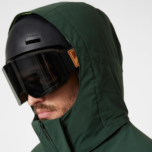 Pánská lyžařská bunda Helly Hansen Alpha 3.0 zelená 65551_495
