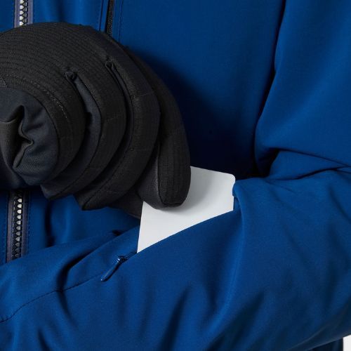 Pánská lyžařská bunda Helly Hansen Alpha 3.0 modrá 65551_606