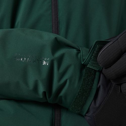 Pánská lyžařská bunda Helly Hansen Alpine Insulated zelená 65874_495