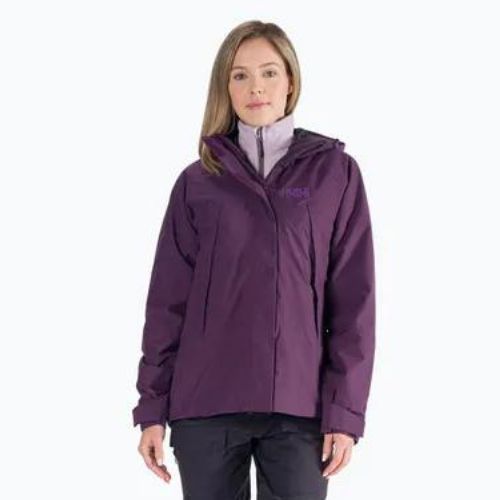 Helly Hansen dámská hybridní bunda Banff Insulated purple 63131_670