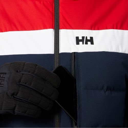 Helly Hansen pánská lyžařská bunda Bossanova Puffy tmavě modrá a červená 65781_597