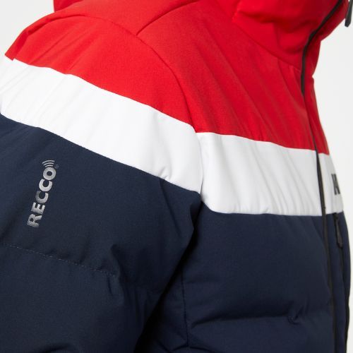 Helly Hansen pánská lyžařská bunda Bossanova Puffy tmavě modrá a červená 65781_597