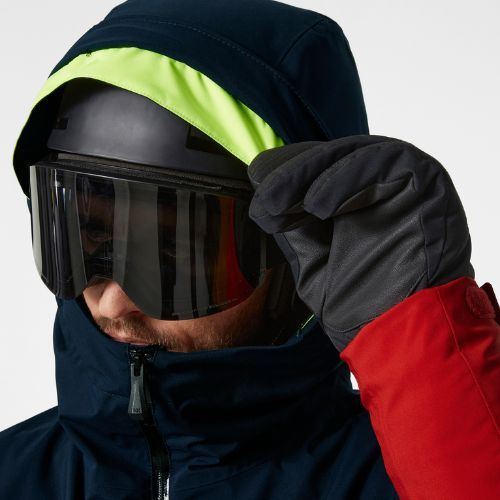 Helly Hansen pánská lyžařská bunda Carv Lifaloft tmavě modrá a červená 65777_597