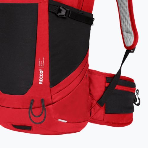 Turistický batoh Jack Wolfskin Wolftrail 22 Recco červený 2010211_2206_OS