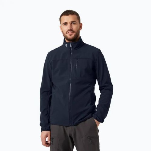 Pánská jachtařská bunda Helly Hansen Crew Softshell 2.0 navy