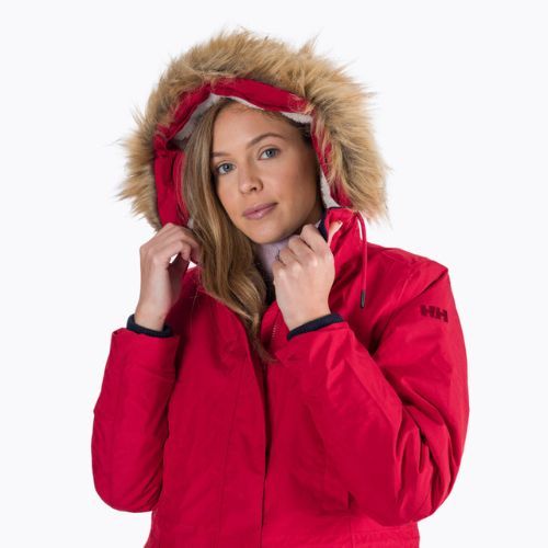 Dámská péřová bunda Helly Hansen Mayen Parka červená 53303_162