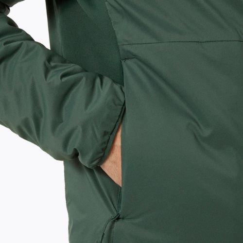 Pánská hybridní bunda Helly Hansen Odin Stretch Hooded Insulator darkest spruce