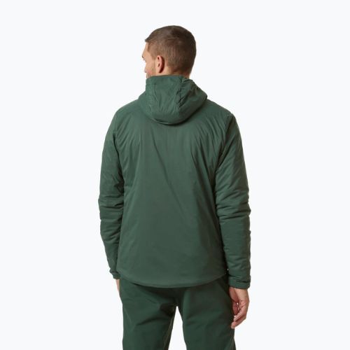 Pánská hybridní bunda Helly Hansen Odin Stretch Hooded Insulator darkest spruce