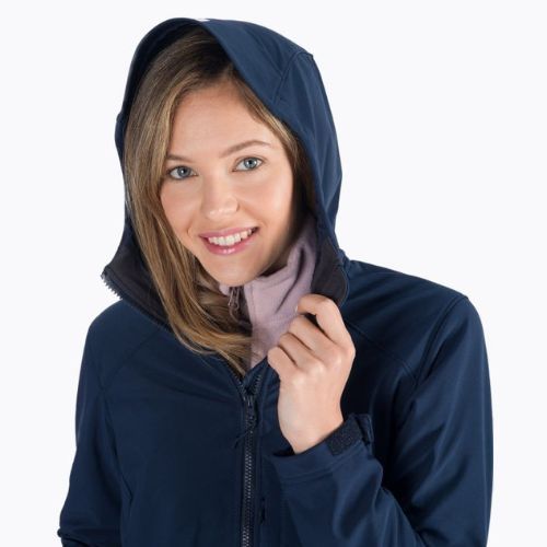 Helly Hansen dámská softshellová bunda Paramount Hood navy blue 62988_597