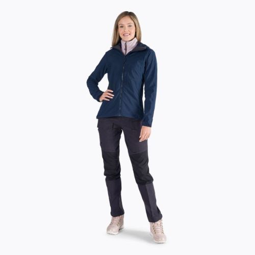 Helly Hansen dámská softshellová bunda Paramount Hood navy blue 62988_597