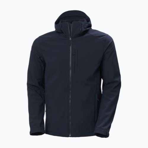 Helly Hansen pánská softshellová bunda s kapucí Paramount navy blue 62987_990