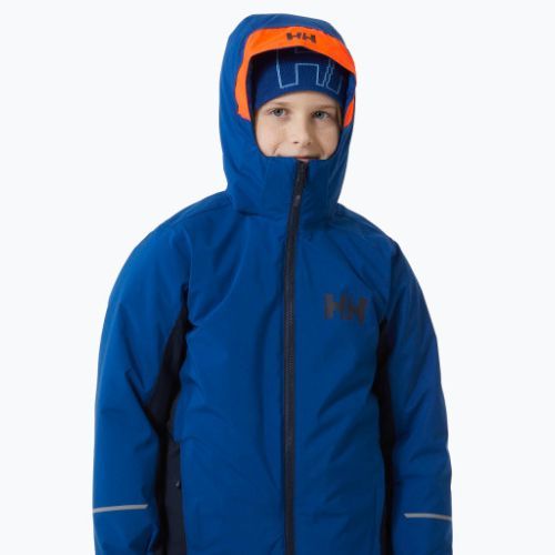 Helly Hansen Quest dětská lyžařská bunda modrá 41763_606