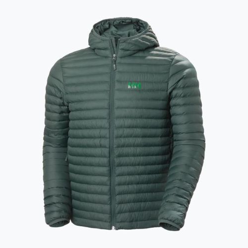 Helly Hansen pánská péřová bunda Sirdal Hooded Insulator 495 zelená 62989