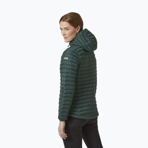 Helly Hansen dámská péřová bunda Sirdal Hooded Insulator 495 zelená 62992