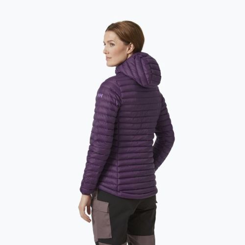 Helly Hansen dámská péřová bunda Sirdal Hooded Insulator 670 purple 62992