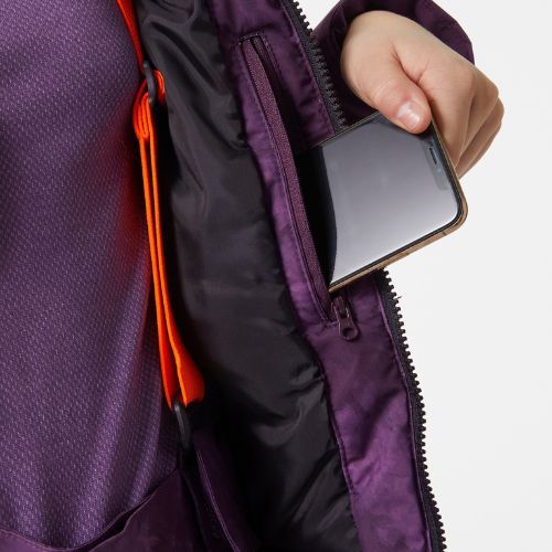 Helly Hansen Stellar dětská lyžařská bunda fialová 41762_670