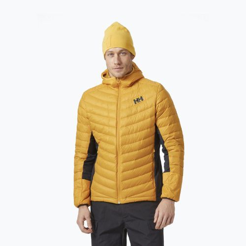 Pánská péřová hybridní bunda Helly Hansen Verglas s kapucí Ins 328 63007