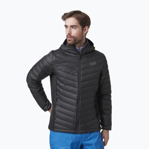 Helly Hansen pánská bunda Verglas Hooded Down Hybrid Ins 990 černá 63007