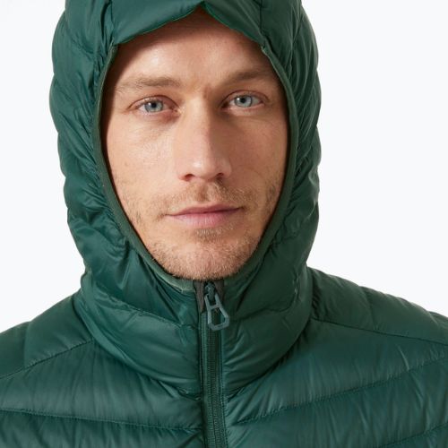 Helly Hansen pánská péřová bunda Verglas Hooded Down Insulator 495 zelená 63005