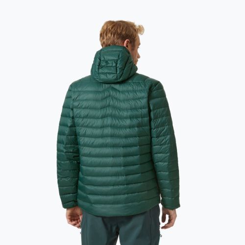 Helly Hansen pánská péřová bunda Verglas Hooded Down Insulator 495 zelená 63005