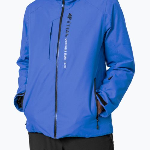 Pánská lyžařská bunda 4F navy blue H4Z22-KUMN003