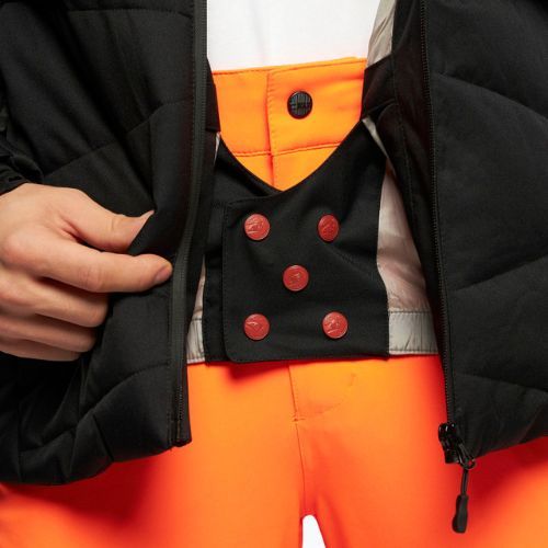 Pánská lyžařská bunda 4F černá H4Z22-KUMN007