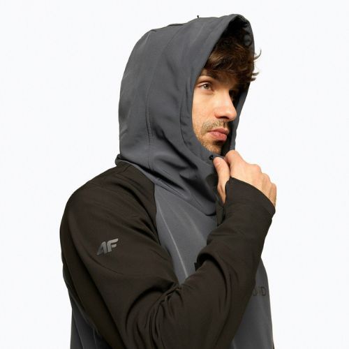 Pánská snowboardová bunda 4F graphite H4Z22-SFM001F