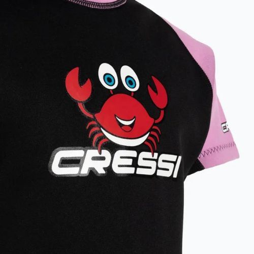 Dětský neopren Cressi Smoby Shorty 2 mm black/pink