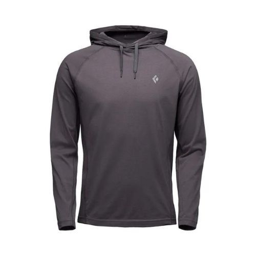 Pánská treková mikina Black Diamond Crag Hoody šedá AP7520000003LRG1