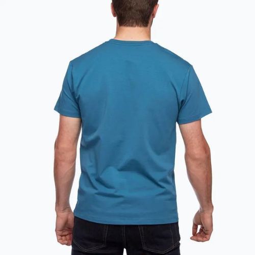 Pánské lezecké tričko Black Diamond Chalked Up modré APUO954002LRG1