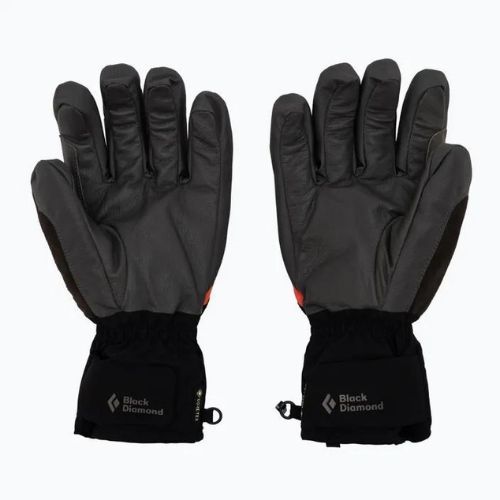 Lyžařské rukavice Black Diamond Mission black/grey BD8019162011LRG1