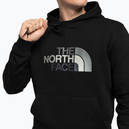 Pánská treková mikina The North Face Drew Peak Pullover Hoodie černá NF00AHJYKX71