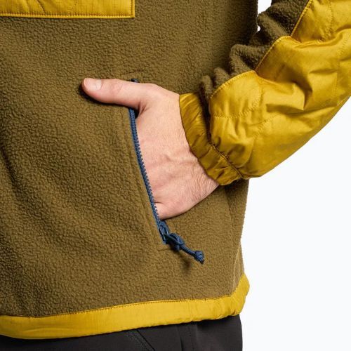 Pánská trekingová mikina The North Face Royal Arch FZ hnědo-žlutá NF0A7UJBC0N1