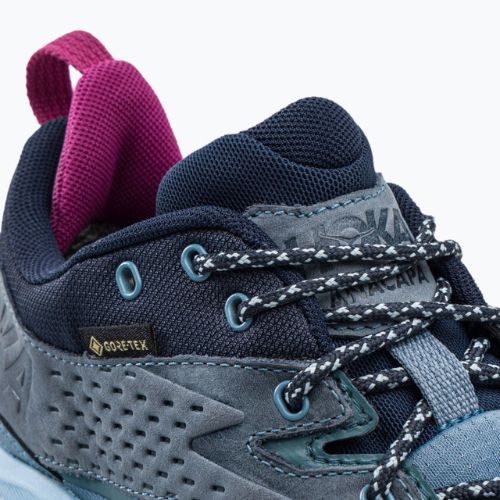 Dámské turistické boty HOKA Anacapa Low GTX blue 1119373-MSSS