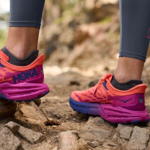 Dámské běžecké boty HOKA Speedgoat 5 orange 1123158-FFCM