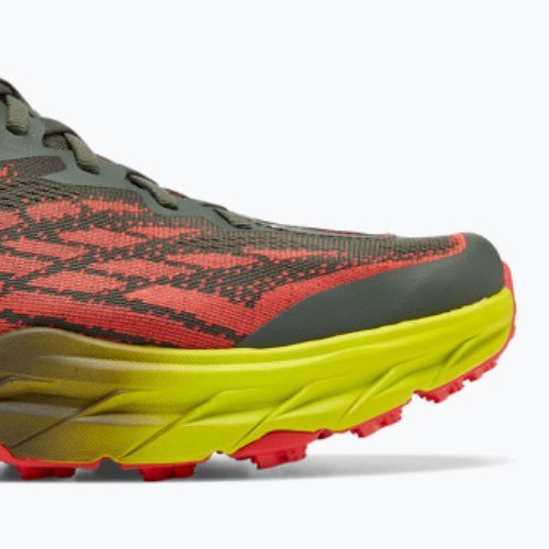 HOKA Speedgoat 5 pánská běžecká obuv tmavě zelená 1123157-TFST