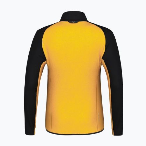 Pánská fleecová mikina Salewa Ortles AM black/yellow 00-0000028178