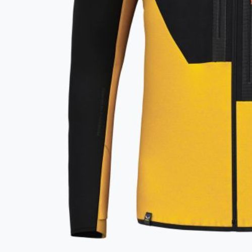 Pánská fleecová mikina Salewa Ortles AM black/yellow 00-0000028178