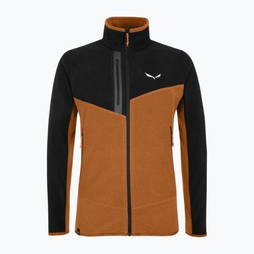 Pánská fleecová mikina Salewa Paganella EN oranžová 27924